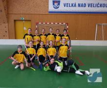 Florbalový turnaj mladších žákyň ve Velké nad Veličkou 