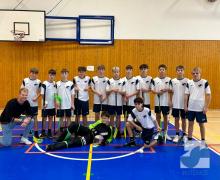 Mladší žáci na turnaji v Rohatci